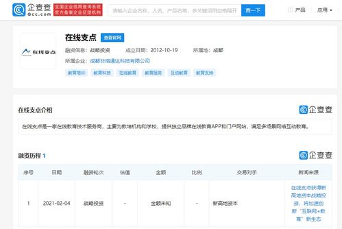 在线支点获新高地资本战略投资，加速软件开发与信息技术咨询服务升级